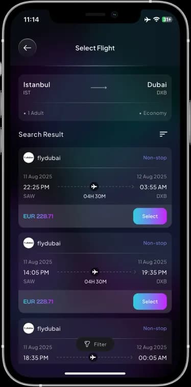 App tour screenshot 5