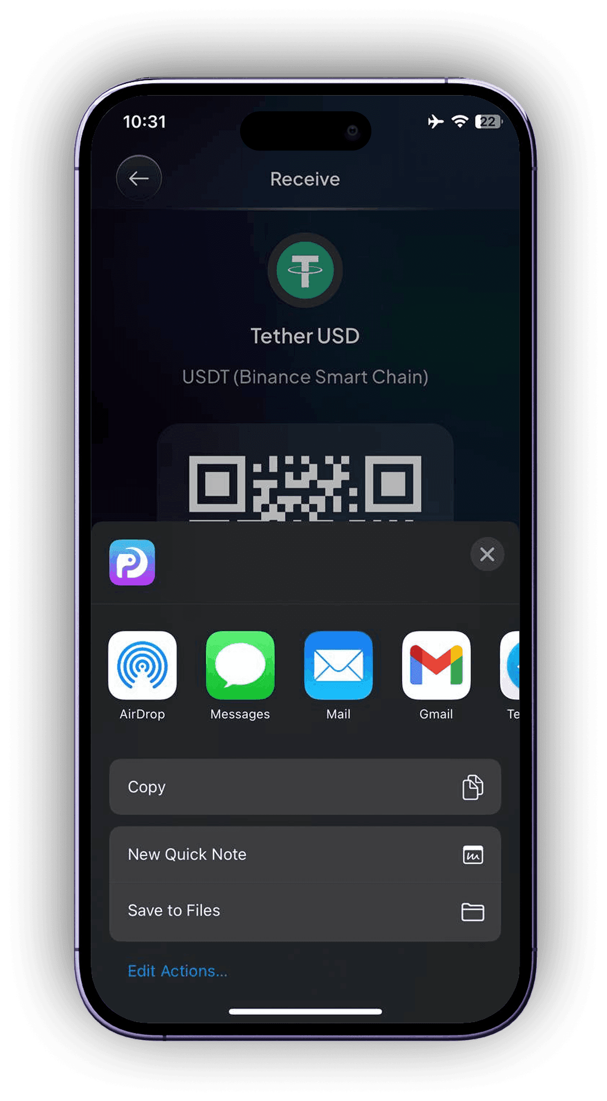 Share Your Wallet Address